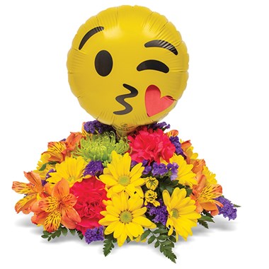 Blowin' Kisses Emoji Centerpiece